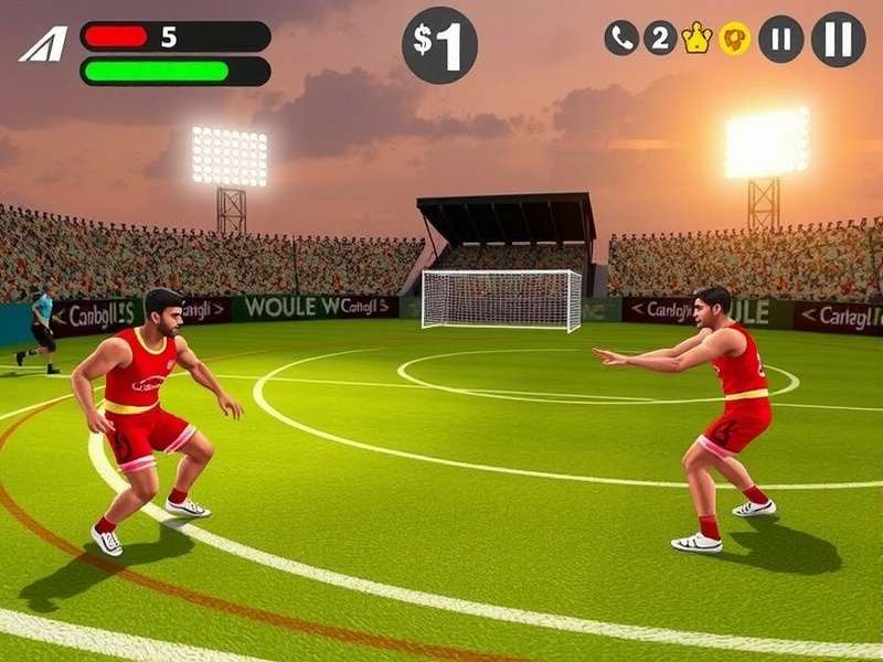 Bangalore Kabaddi King controls demonstration